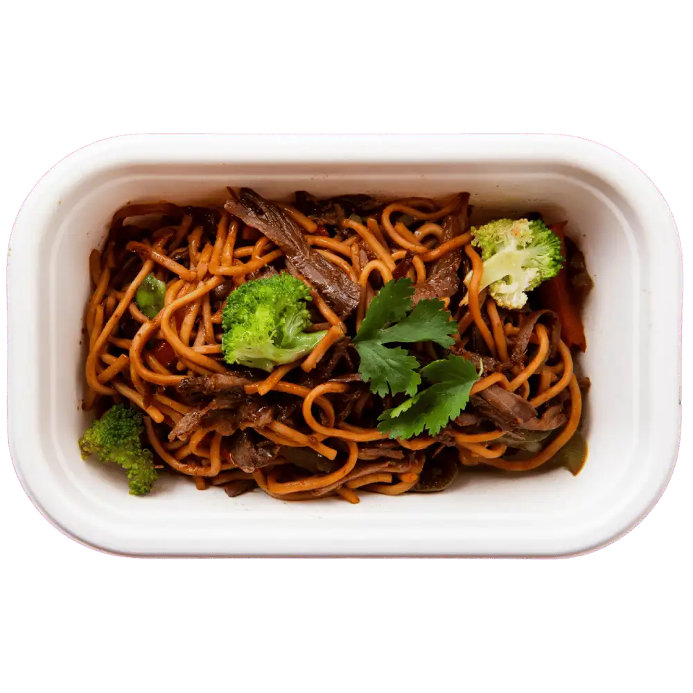 Droogtrainen - Beef teriyaki noodles thumbnail 3