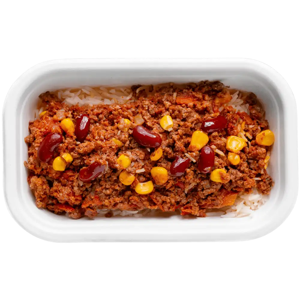 Spiermassa - Chili Con Carne - Rijst thumbnail 3