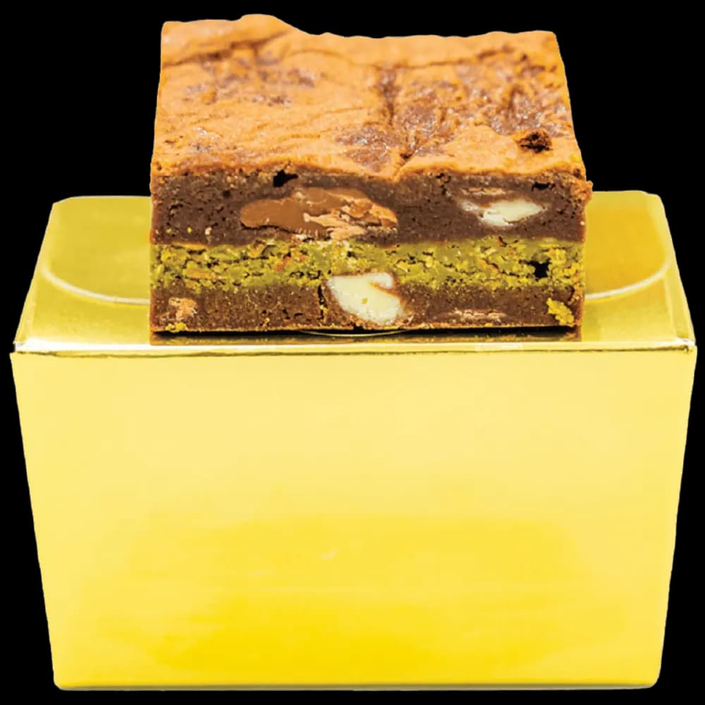 High Protein Pistache Dubai Brownie thumbnail 1