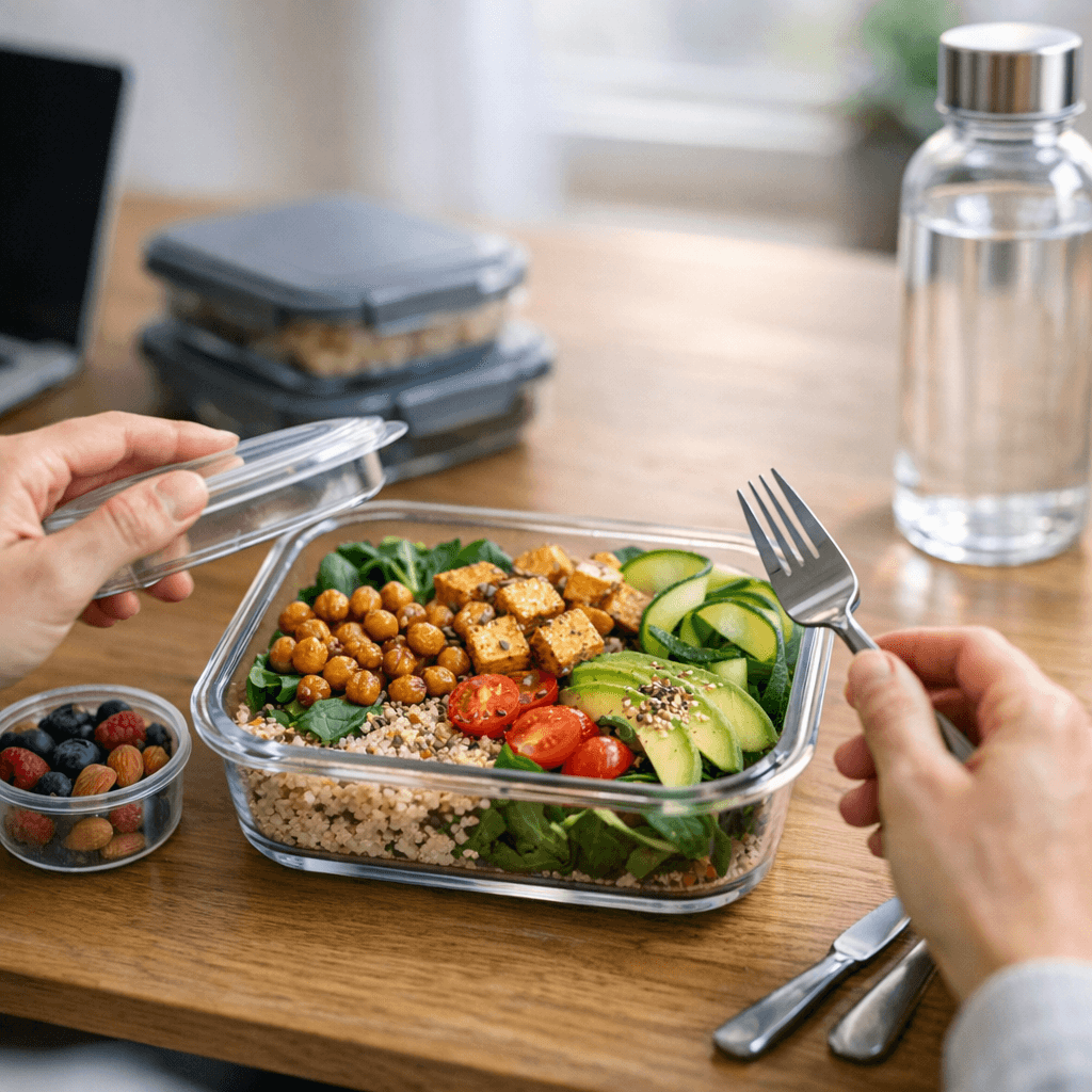 Gezonde lunch voor werk