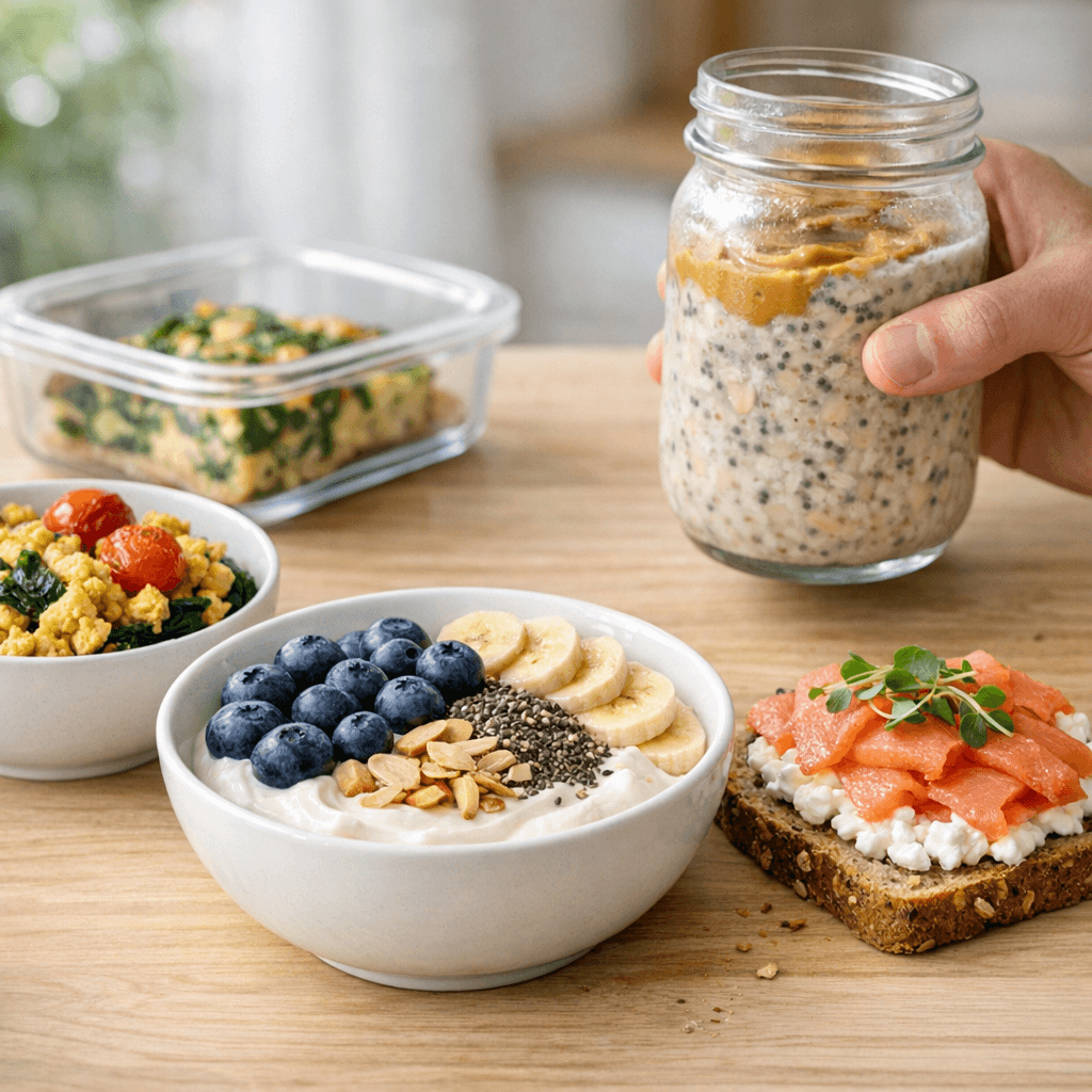 Eiwitrijk ontbijt ideeën: snelle recepten + tips