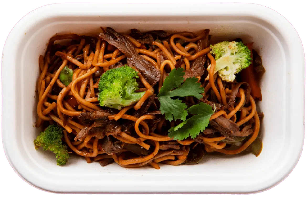 Beef teriyaki noodles